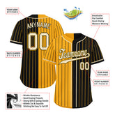 Custom Stripe Fashion Personalized Authentic Baseball Jersey BSBJ01-E06043-8
